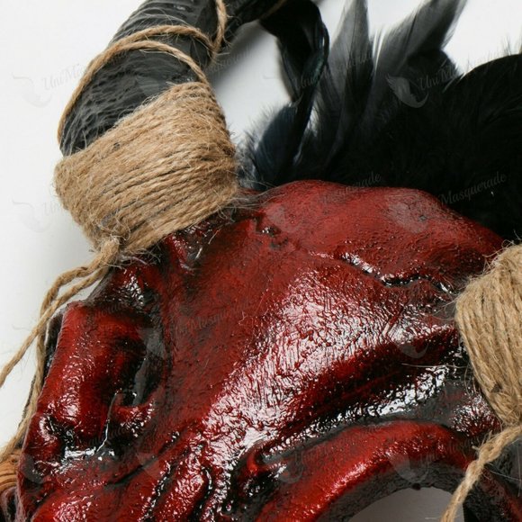 Devil Animal Skull Headpiece Costume Masquerade - Picture 5 of 5